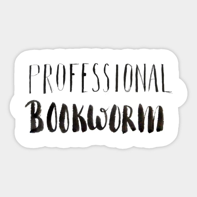 Professional Bookworm Sticker by Ychty